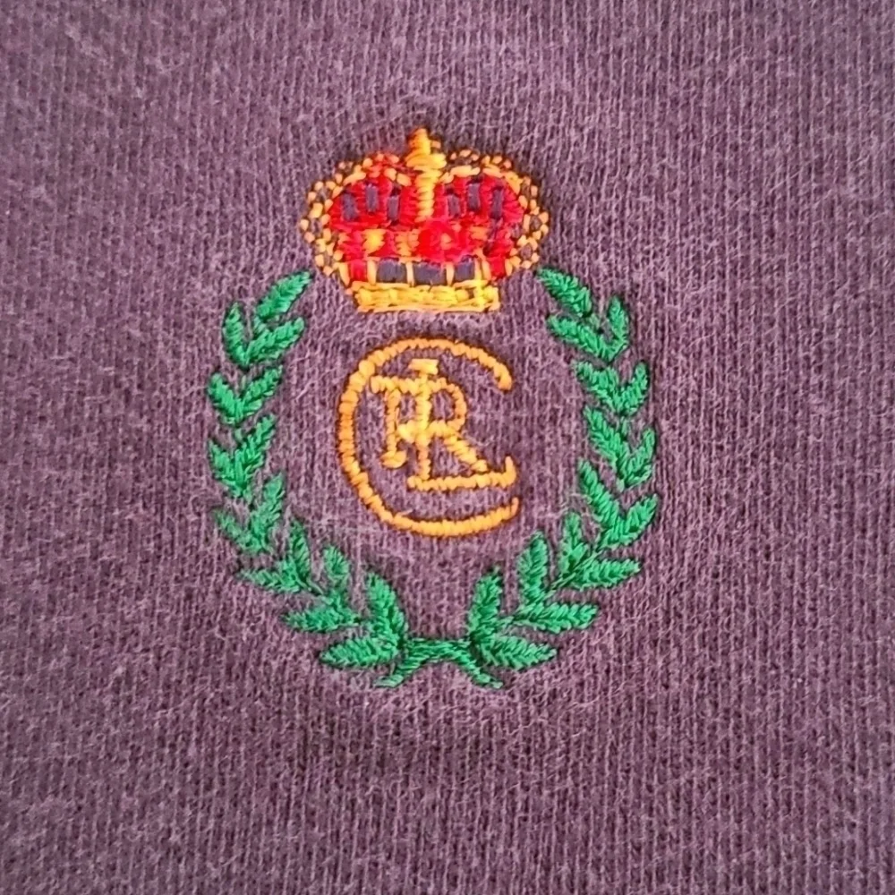 CHAPS Ralph Lauren Vintage Navy Blue Polo Shirt